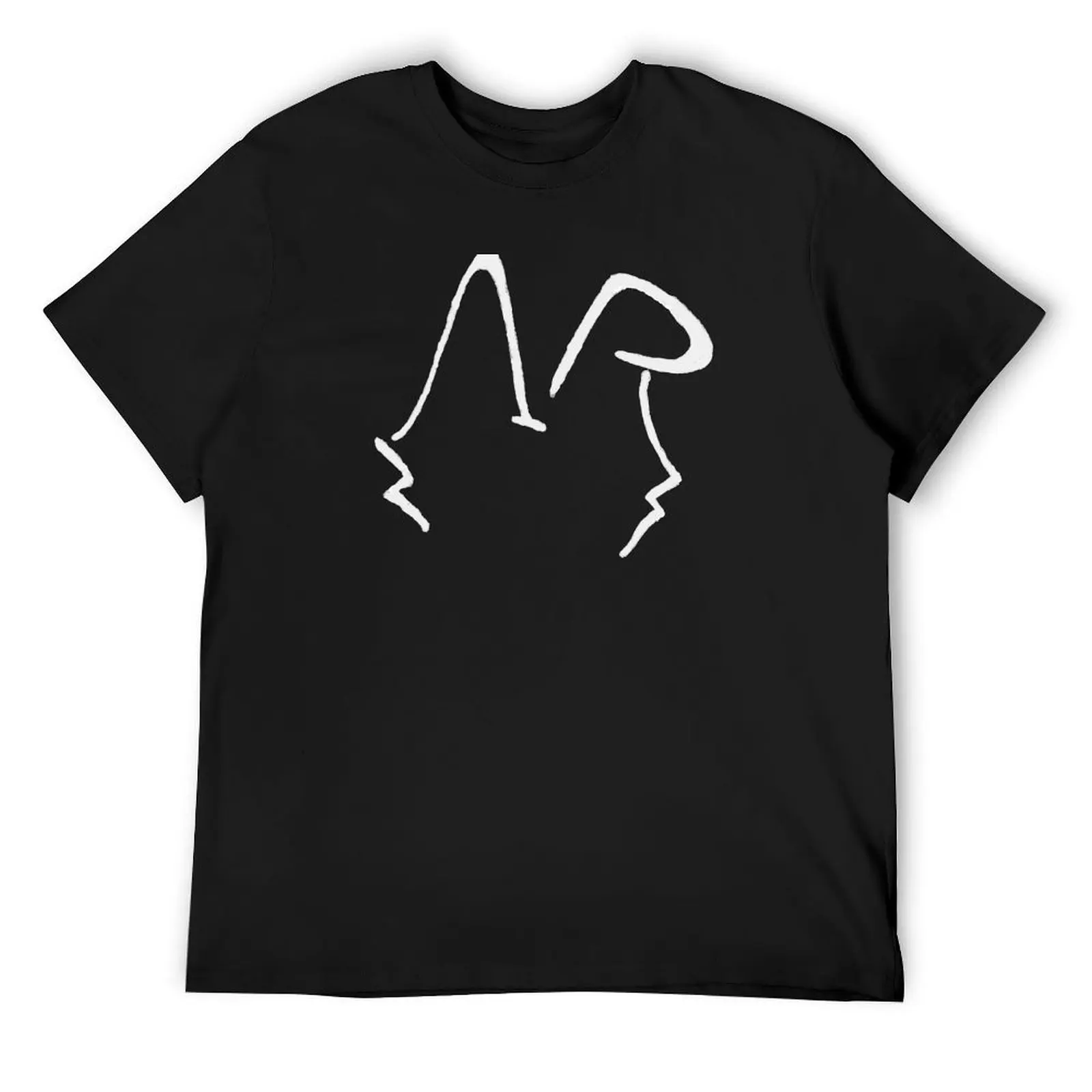 

L-AR-A White T-Shirt oversize t-shirts man funny gifts hippie clothes black t shirts for men