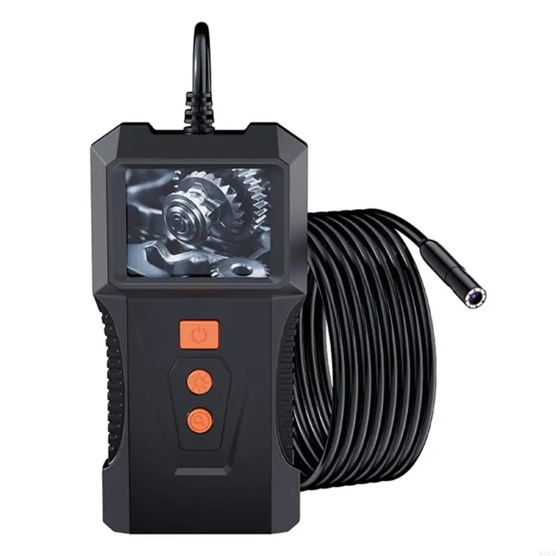2inch Handheld Endoscope 8mm Camera Lens Automotive Repair Tool Industrial Borescope for Pipe Engines Systems R6FB