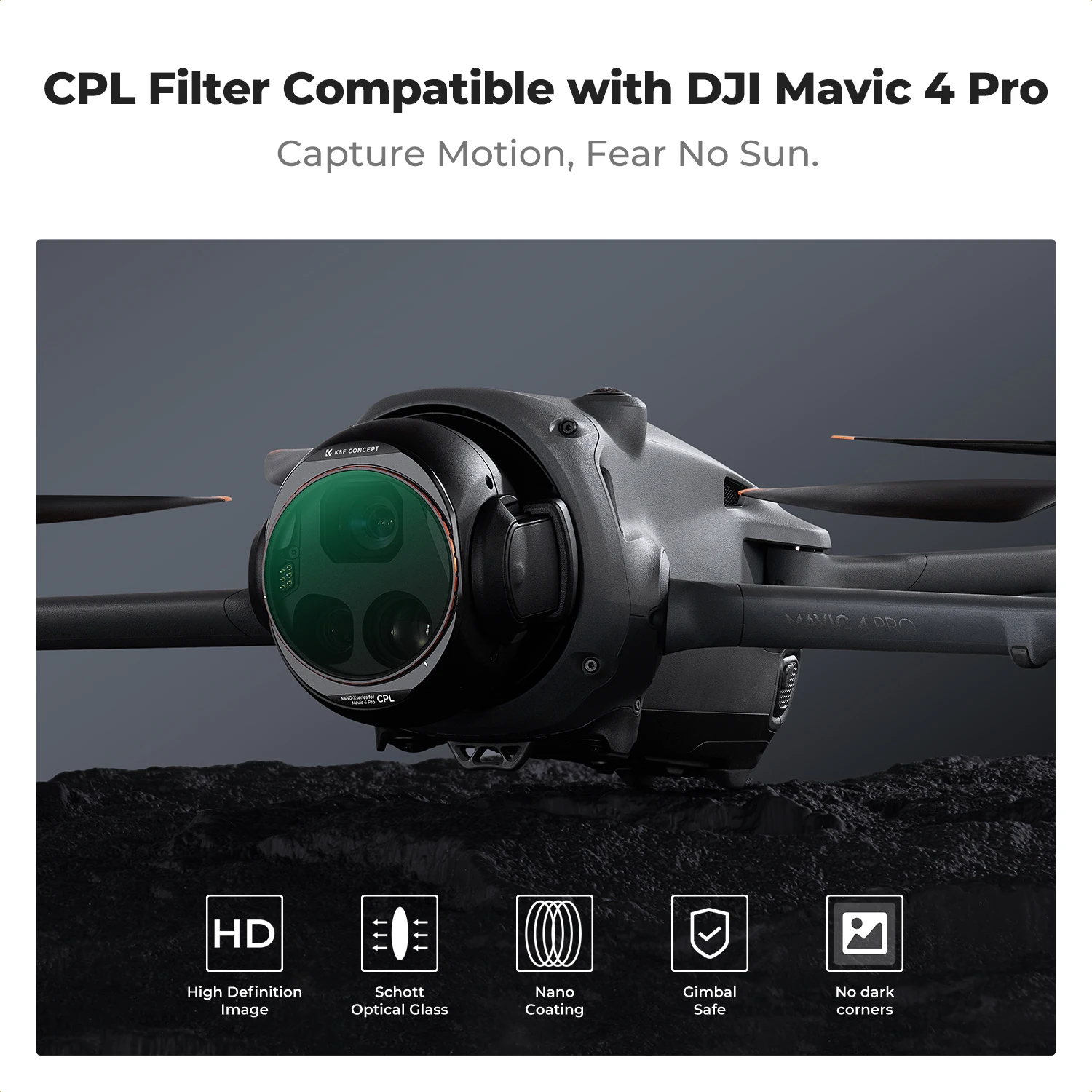K&F CONCEPT Upgrade Circulaire - Drone Ndvi recensie en prijs