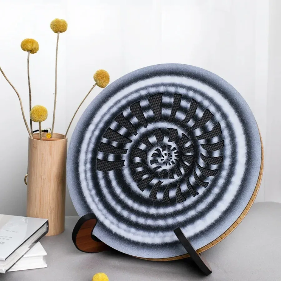 Ukrainian stream drum national musical instrument yoga meditation natural stream sound
