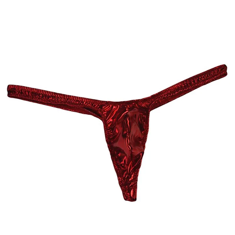 

Knicker Briefs Underpants Briefs Bold Sexy and Comfortable Low Waist T Pant with Three Dimensional Bulge Pouch