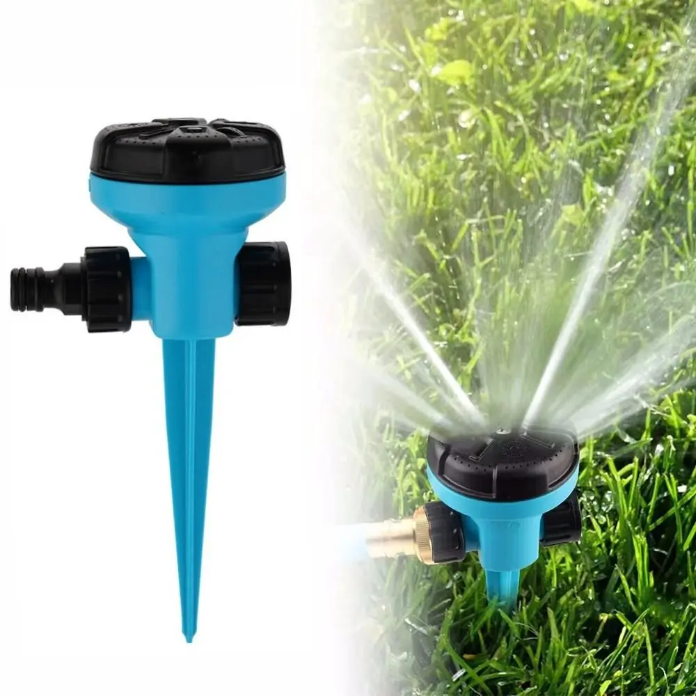 8 Modes Automatic Sprinkler Ground Inserted Watering System Garden Sprinkler Grass Watering Agriculture Irrigation Water Sprayer