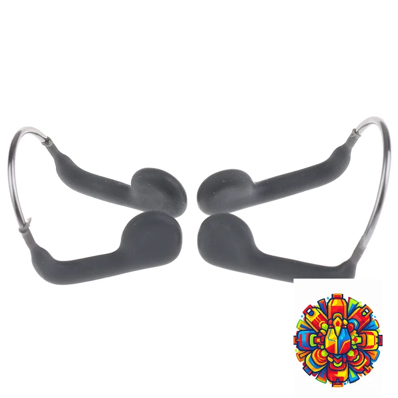 Non-Slip Wire Frame Swimming Nose Clip, Soft Silicone Waterproof Nose Guard for Swimming Diving Surfing Water Sports