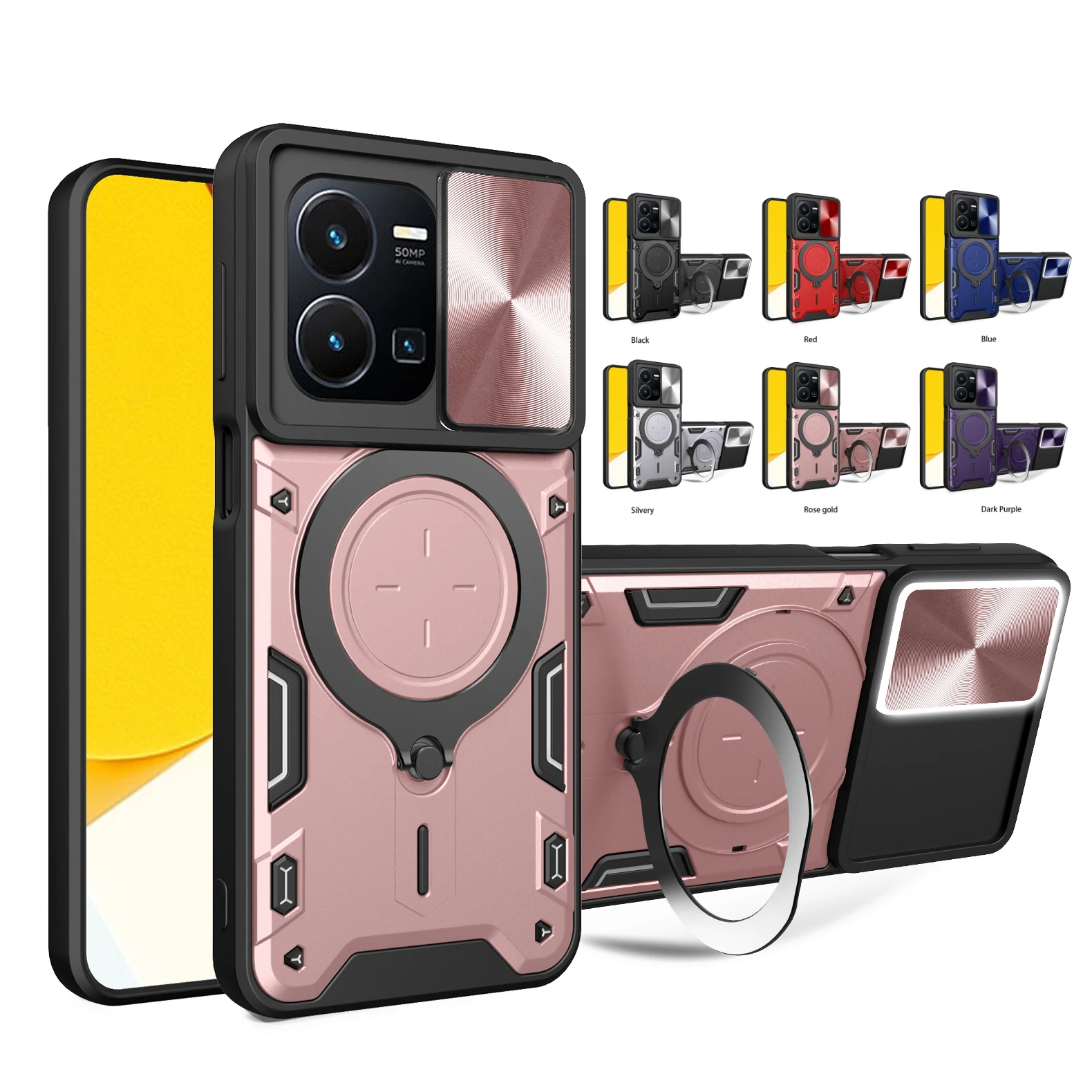 Для Xiaomi Poco F5 PRO 5G 11T 12T M5 M4 M3 M5s Чехол-держатель для камеры для Redmi 9T K60 Pro Note 10 кольцо-подставка армированный чехол с подставкой