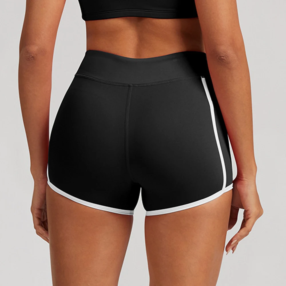 Color Blocking Cycling Short Women Sport Yoga Short Comprehensive Training Jog Yoga Pants Fitness Training Running leggings