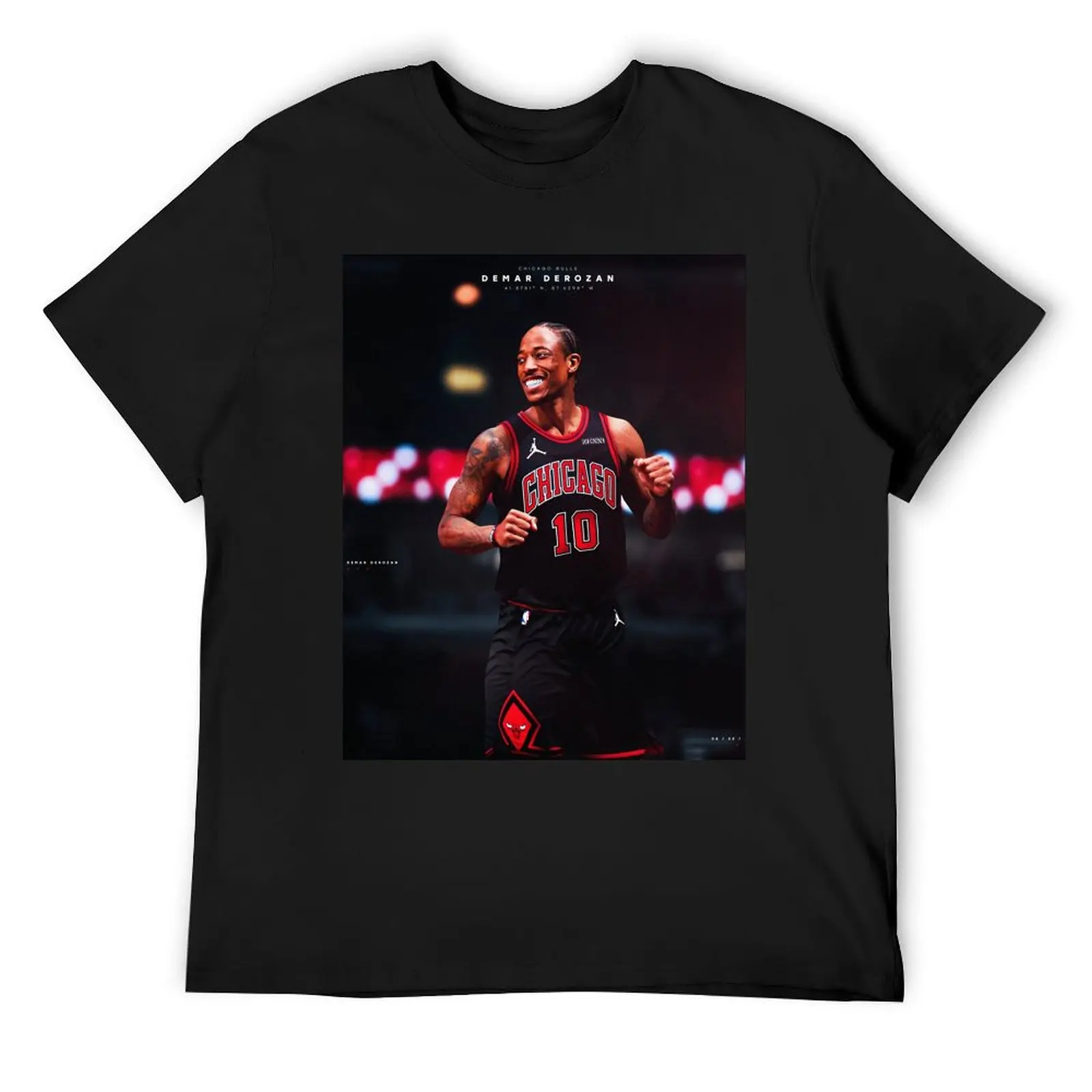 

Demar Derozan #11 Chicago T-Shirt quick drying oversized graphic tee luxury clothes men