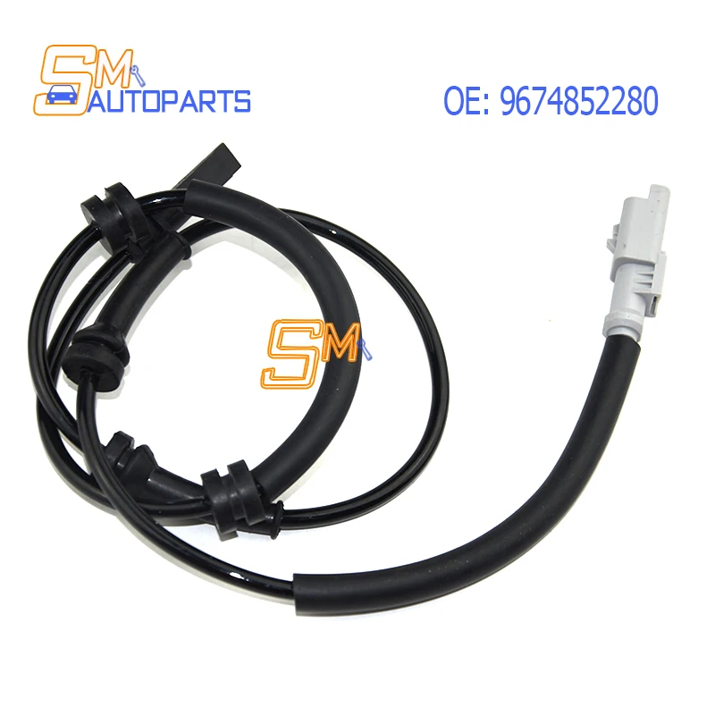 High Qualtiy Front ABS Speed Sensor 9674852280 9807245880 9814700000 For New Peugeot 308 408 Citroen C4 Grand Picasso