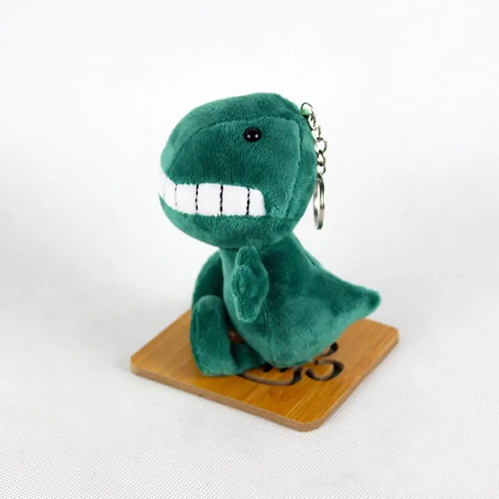 Dinosaur Plush Toy Toddlers Dragon Toy Cute Green Dragon Plush Keychain Backpack Ornament Soft Fuzzy Dino Stuffed Toy Pendant