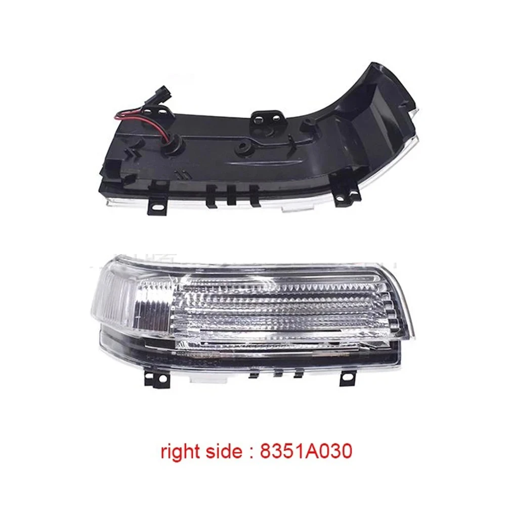 Side Mirror Turn Signal Lamp for Mitsubishi Pajero V73/V77/V93/V97 2006-2019, Rear View Indicator Light 8351A030 view 4