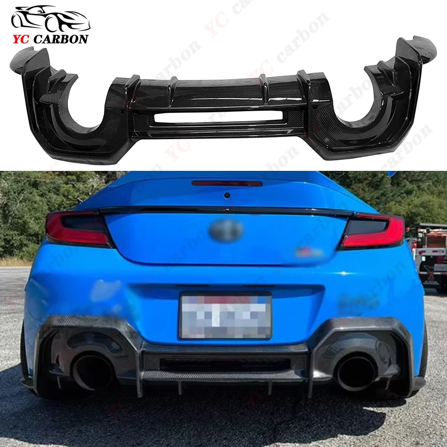 

For Toyota GR86 ZN8 ZC8 Subaru BRZ ZD8 Car Rear Bumper Lip Diffuser Spoiler Parts Carbon Fiber Back lip Body kit