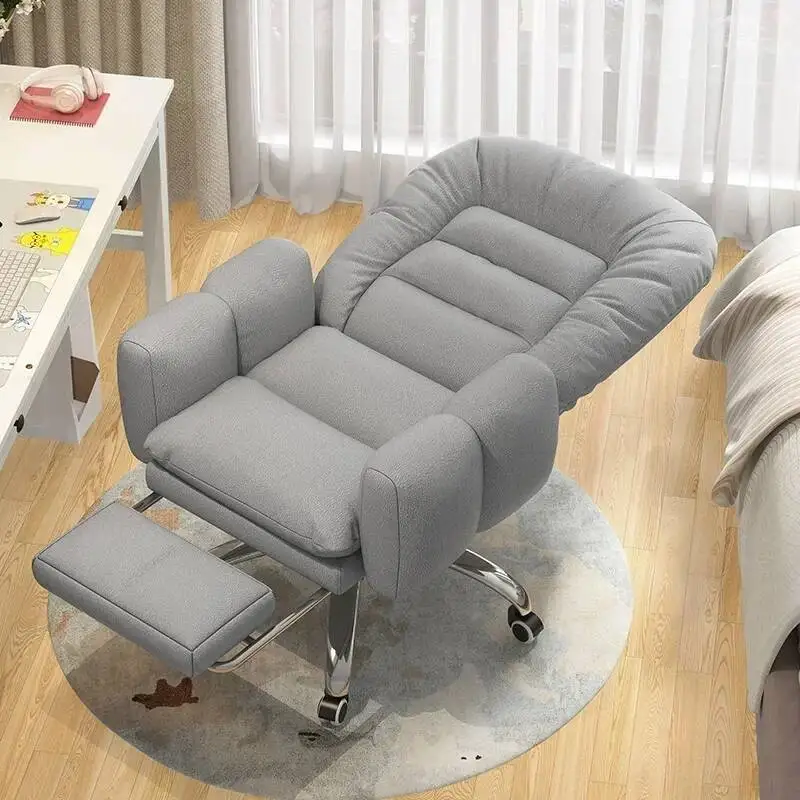 Kawaii White Office Gaming Lounges Chairs Reclining Individual Luxury Executive Chair Gamer Cadeira Silla Bureaustoel Furniture