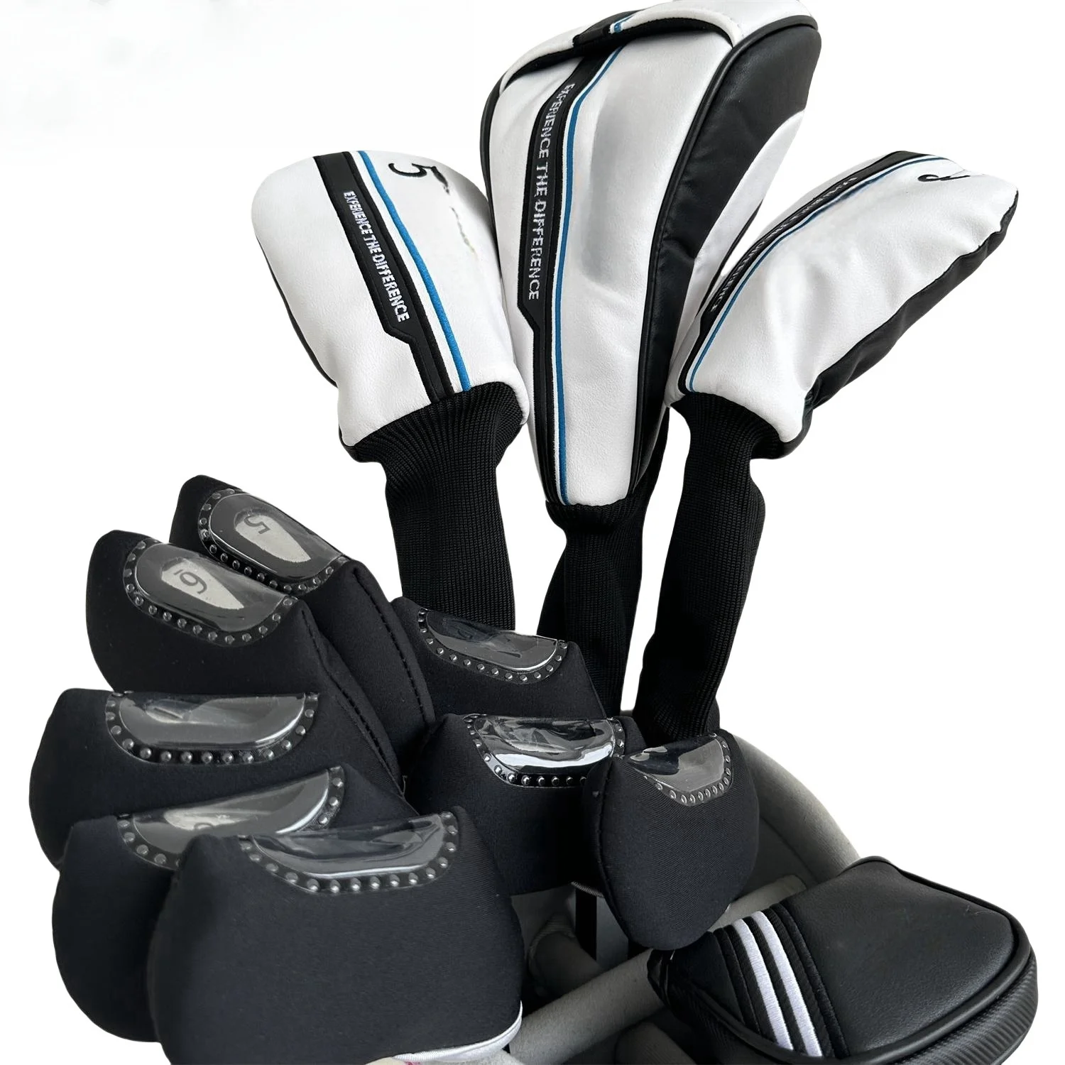 Men Brand Golf Complete Set Golf club set MP1200 Golf Driver+Irons+Putter/12Pcs With Graphite Shaft Head Cover