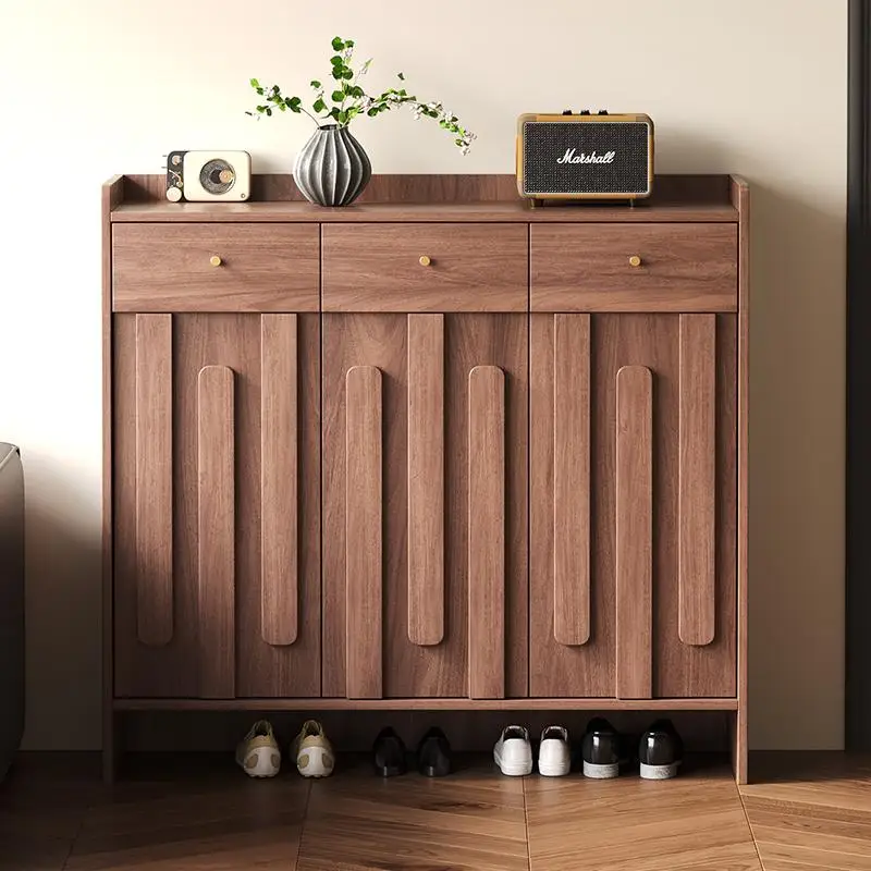 

Designer Modern Shoe Cabinet Organizer Storage Mobile Living Room Display Slippers Shoe Shelf Vertical Muebles Hotel Furniture