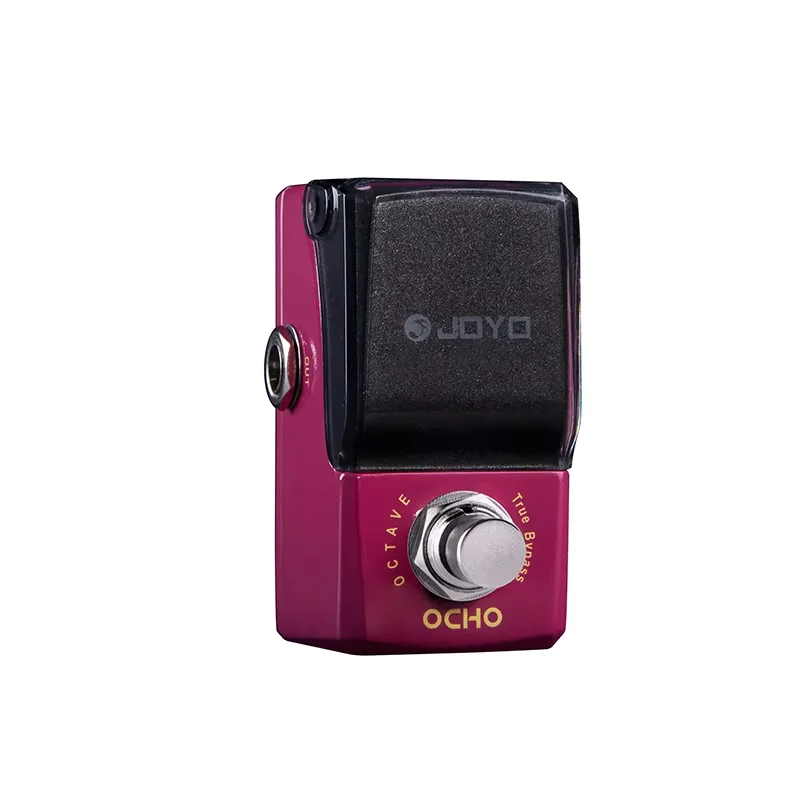 JOYO JF-330 OCHO أوكتاف تأثير الغيتار دواسة OCT1 و OCT2 المقابض التحكم جودة الصوت الغنية تنوعا دواسة تصميم الالتفافية الحقيقية