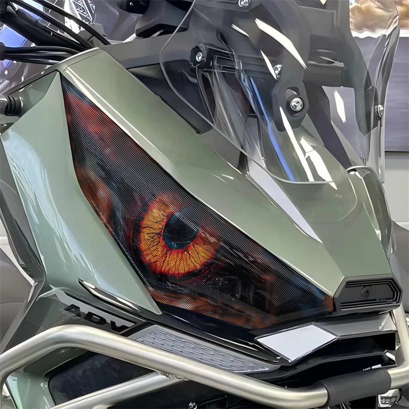 Waterproof Motorcycle Headlight Guard Stickers Motorbike Head Light Decal Protection For Zontes 368G 368 G 368g 2024 Accessories 6