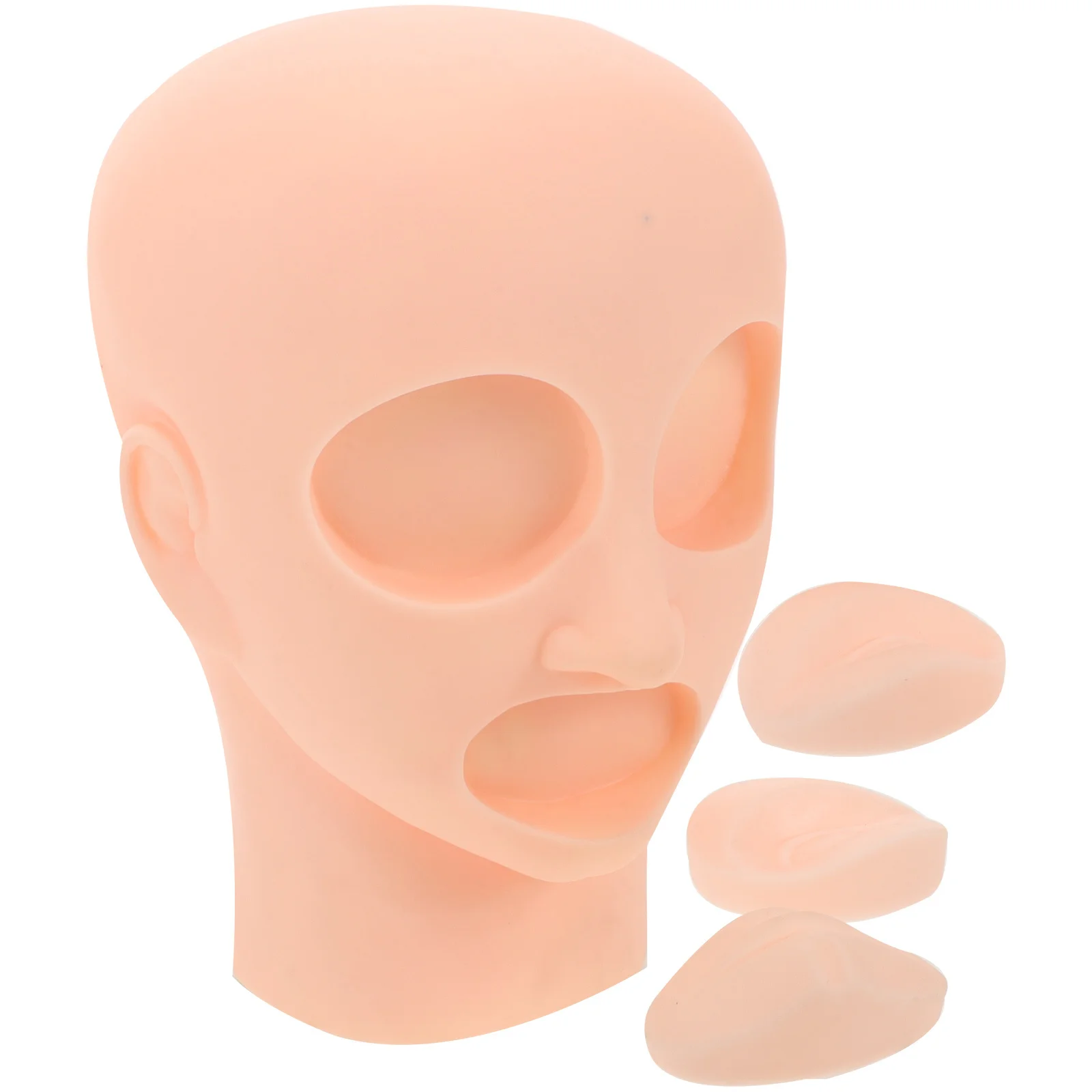 

Realistic Microblading Skin For Tattoo Tattoo Practice Head Eyebrow Lip Eyeliner Makeup Training Silicone Mannequin Head