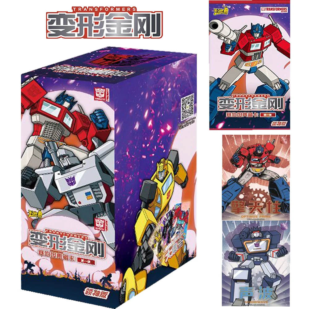 Kyou Genuine Transformers Collection Cards for Children Cybertron Autobots Bumblebee Multiple type Cards Toy Anniversary Gifts