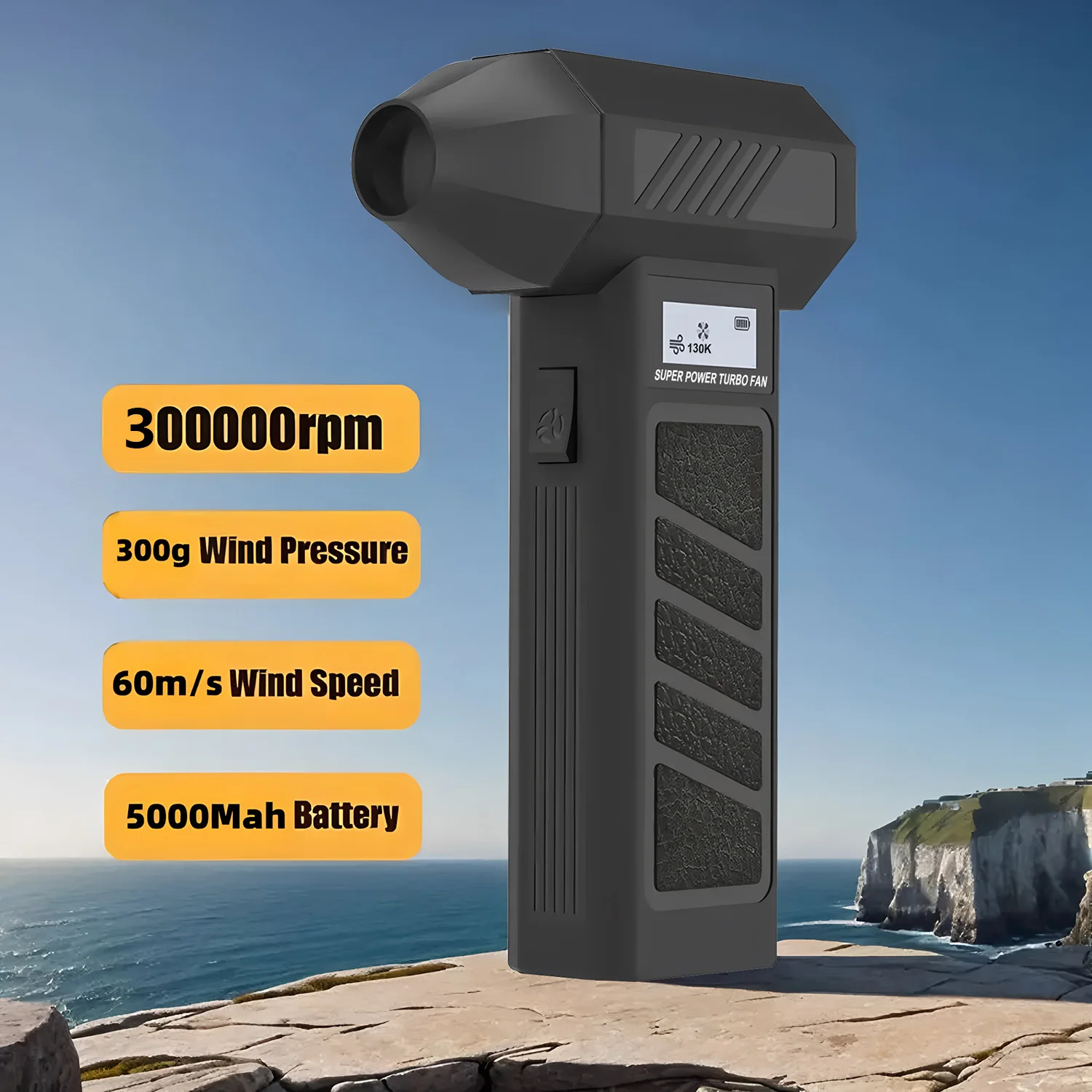 NEW P30 Violent Fan 300000RPM Electric Air Duster Power Turbo JetFan Air Blower Keyboard Cleaning Tool