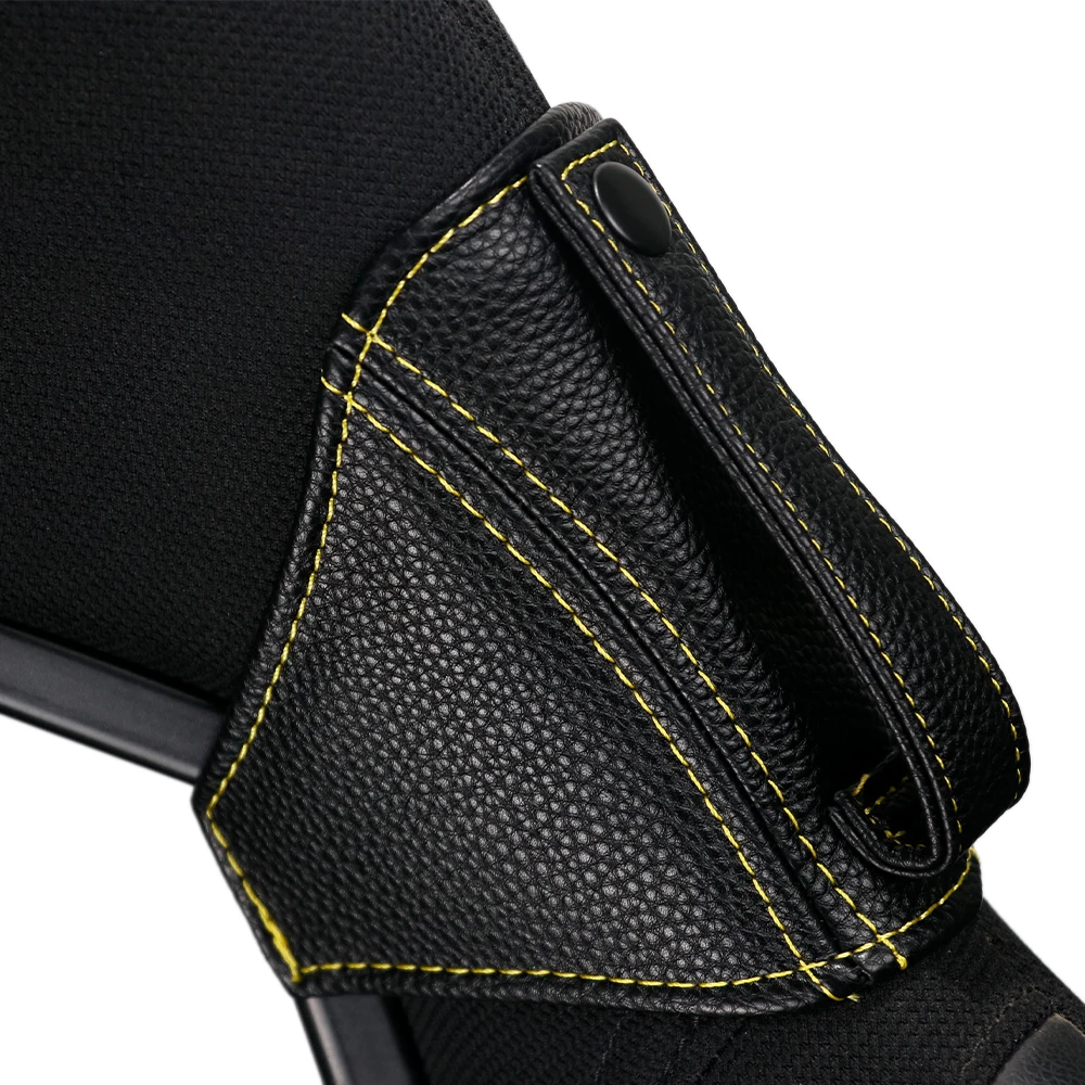 JDM Rennwagen-Sitzgurtführung aus Leder, Gurtschoner für Schalensitze – Detail 2