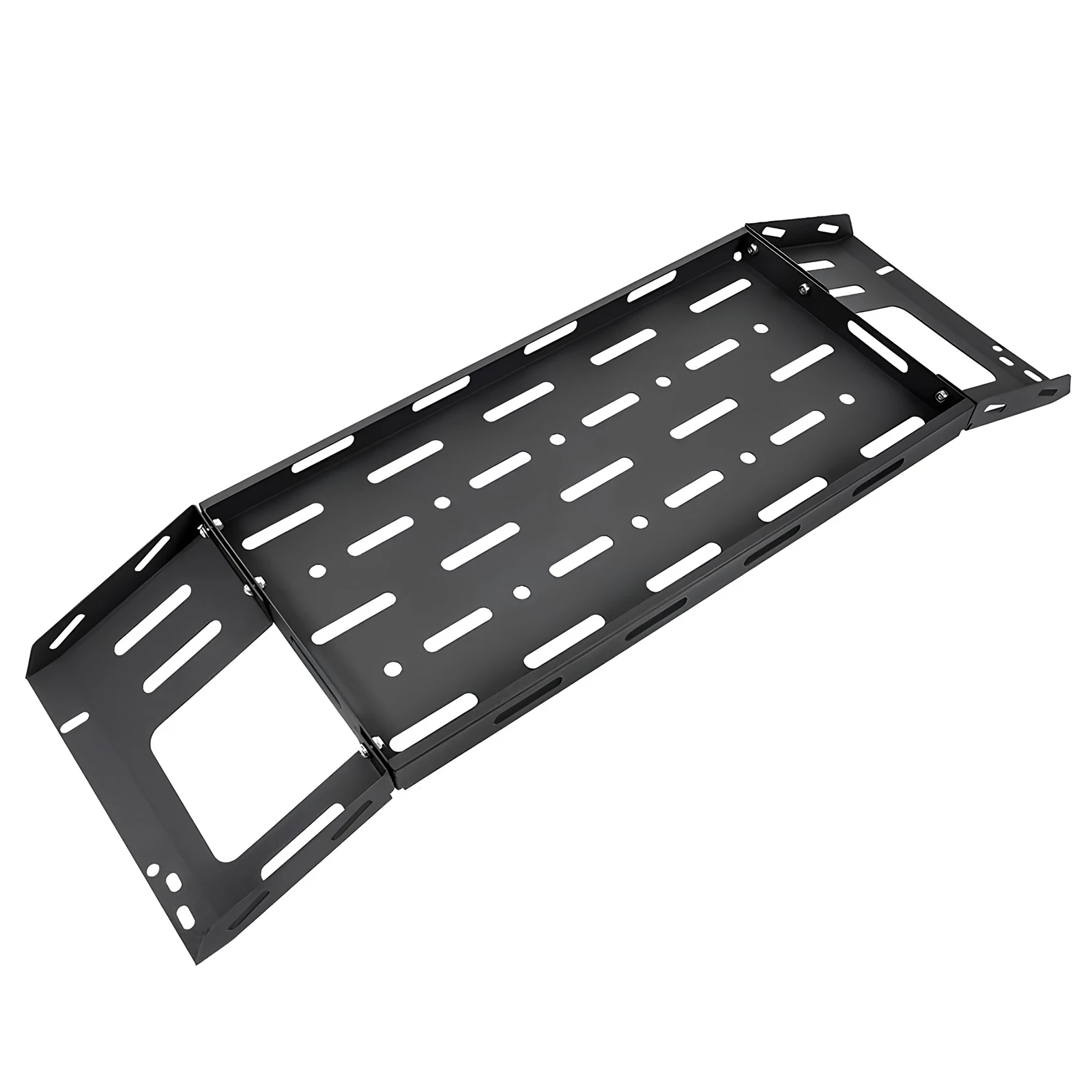 

Rear Trunk Cargo Rack Basket Tray Compatible for Wrangler JL 300 LBS Capacity Luggage Storage Basket Carrier for Camping Gear