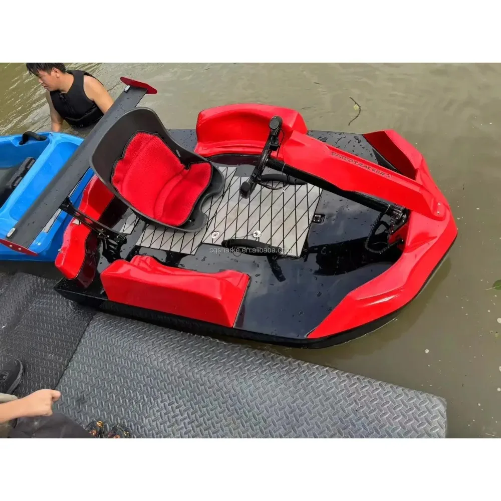 18 kW custom high-speed fiberglass inflatable water sports kadine boat, suitable for adults, lightweight, suitable for surfing