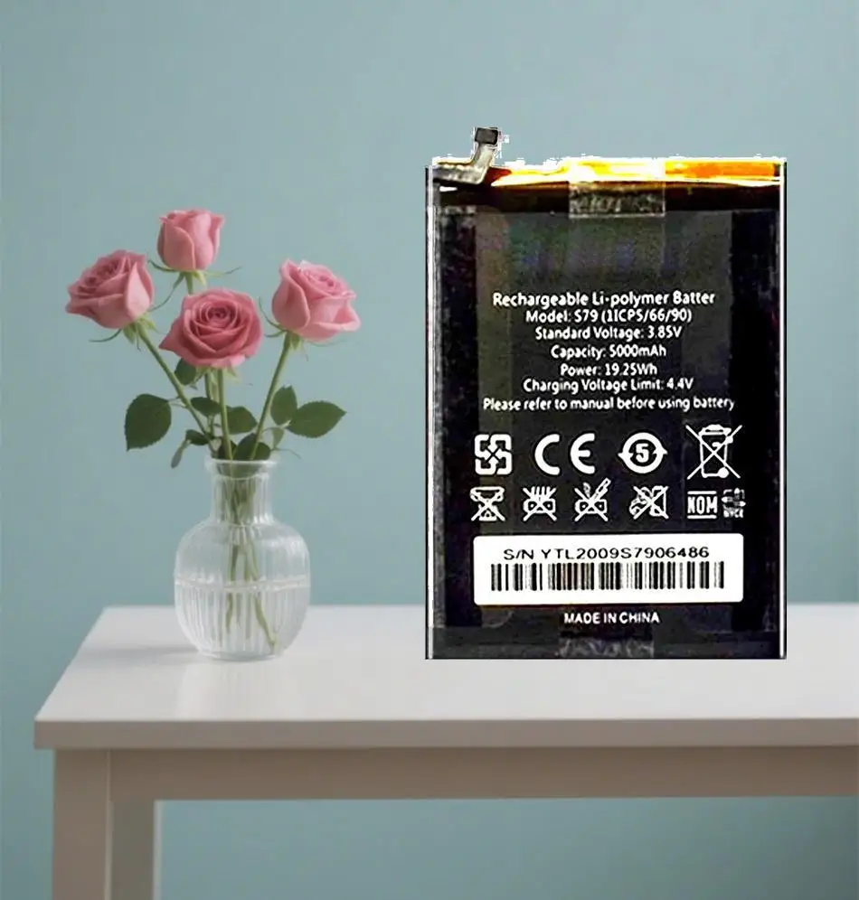 

Lightweight For Oukitel WP8 Pro Premium Replacement 5000Mah Mobile Phone Battery