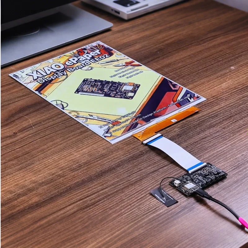 13.3inch Spectra 6 Colors E-Ink EPaper Display Colorful Dash Board Support Arduino XIAO, ESP32 S3,Low-Power, SPI IC JST 2.0mm,