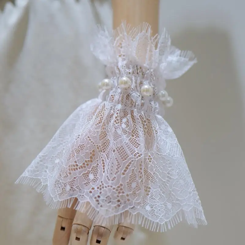 39bb-stylish-lace-wrist-sleeves-arm-cuffs-sleeves-with-pearls-beadwork-cuffs-extension-for-various-occasion-women-fashion