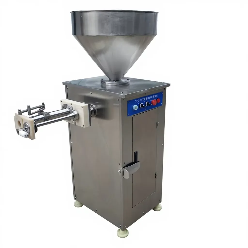 

-kk New Professional Rapid Electric Heavy Duty Sausage Filler & Stuffer with 304 Stainless Steel 500kg/h Capacity