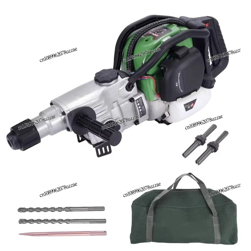 متعددة الوظائف البنزين اختيار آلة الحفر المحمولة البنزين تأثير الحفر الكهربائية حفر الصخور كسر قطعة أثرية المطرقة #4