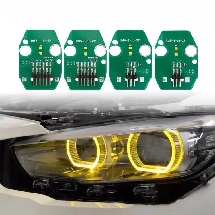 

Модули DRL LED Angel Eyes желтого цвета для BMW 1 SERIES F20 F21 LCI 116i 118i 120i 125i 116d (фары)