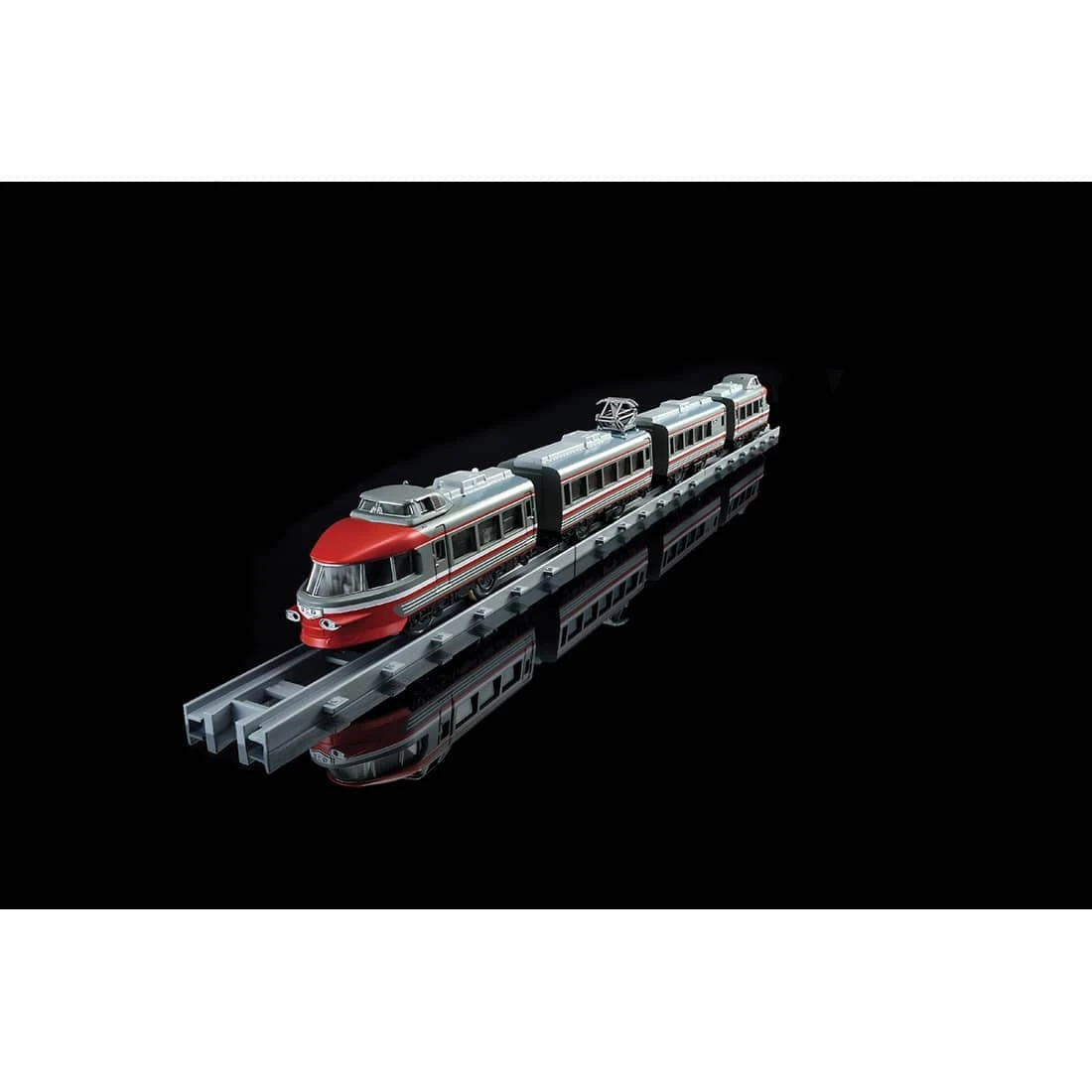 TAKARA TOMY NSE Plarail Real Class Odakyu โรแมนติกรถ 3100 รุ่นของเล่นเด็กรถไฟไฟฟ้าความเร็วสูงรถบรรทุกขนส่งราง