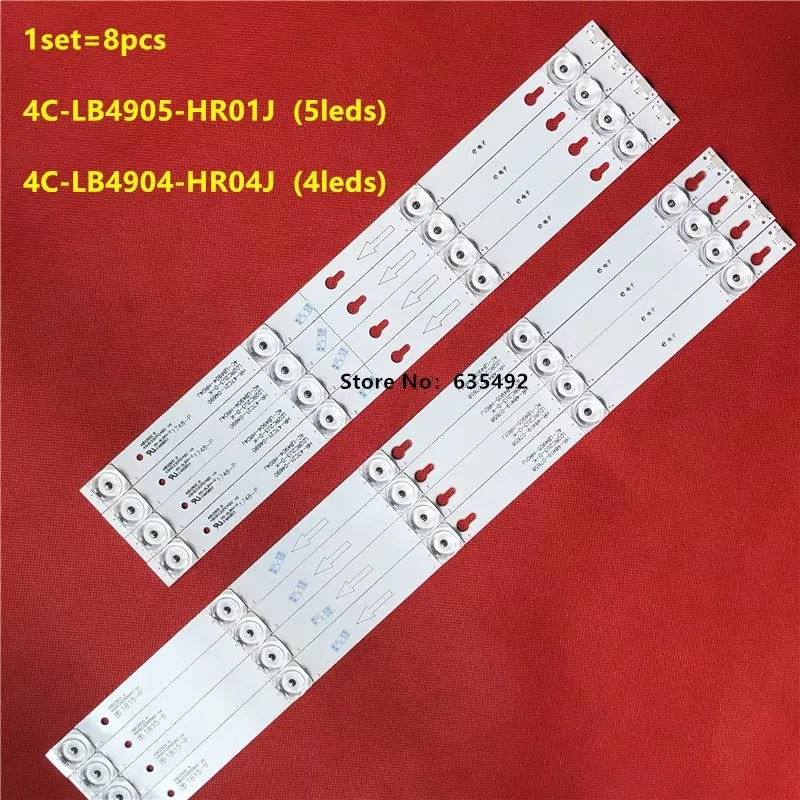 10set LED Strip for L49S4900fs 49U7800 49L2600 49L2900 49D2900 49S405 49S403 49P2US  49HR330M05A0 49HR330M04B0 U49P6066 U49P6006