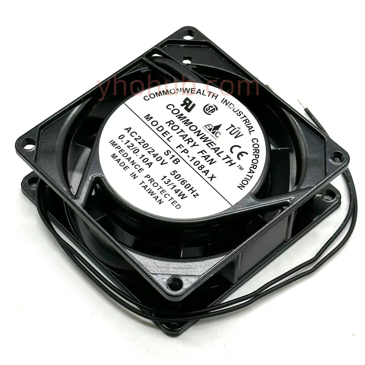 

ROTARY FAN FP-108AX S1B AC 220V 240V 0.12-0.10A 80x80x25mm 2-Wire Server Cooling Fan