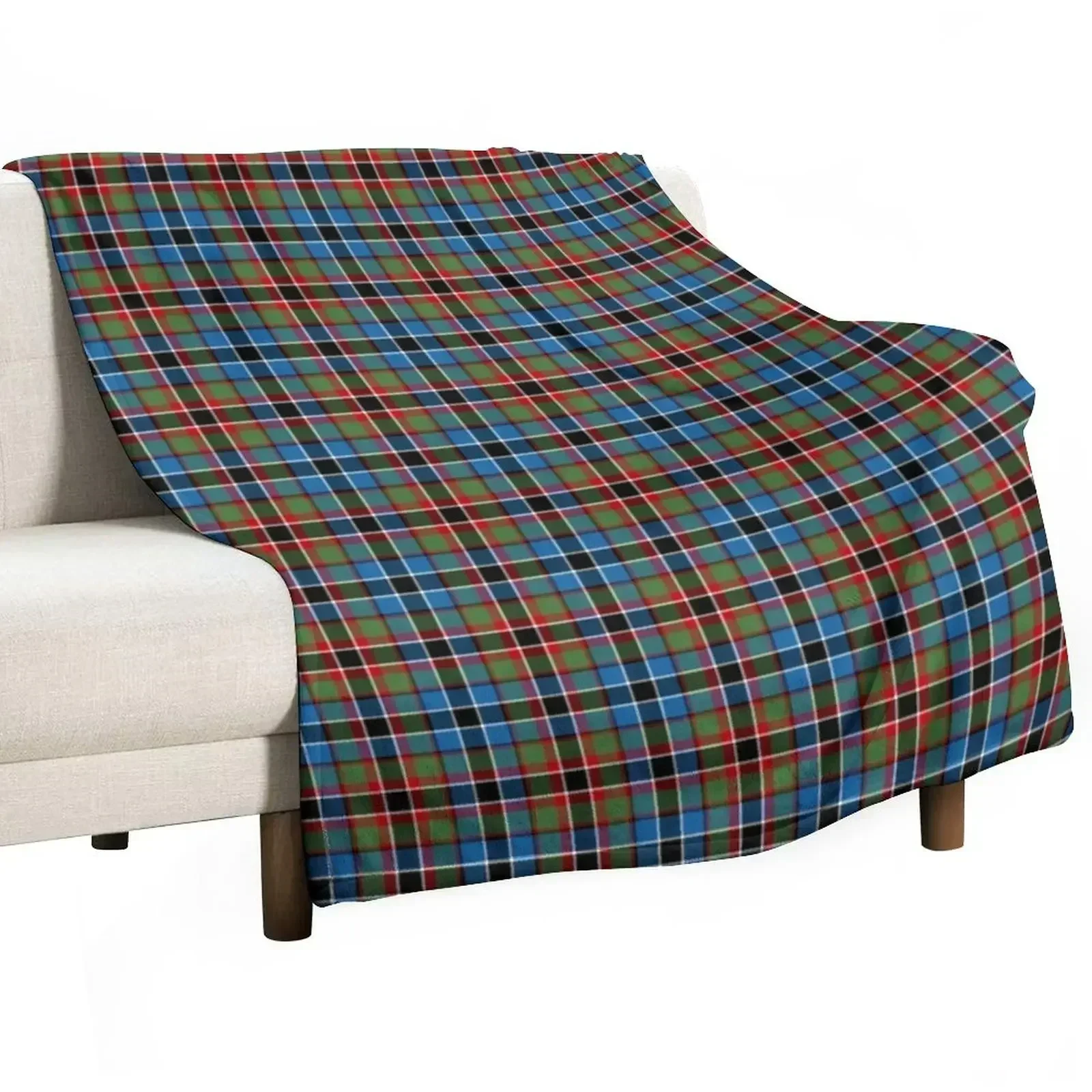 

Clan Souter Tartan Throw Blanket Foldable Soft Warm Blanket for Outdoor Use