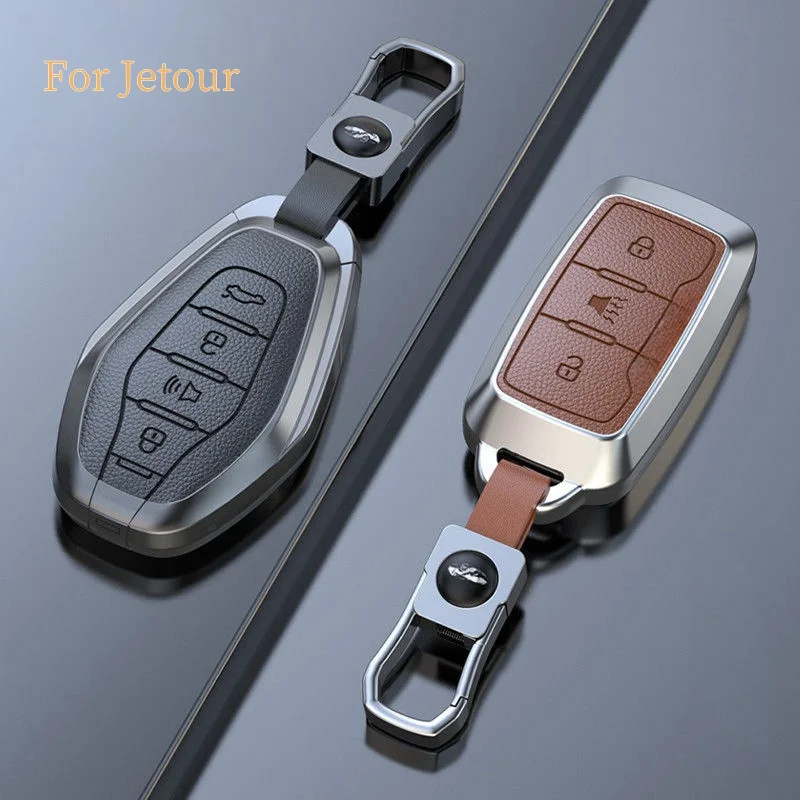 

Car Key Case Shell For Chery Jetour X70 X90 X70 Plus Traveler X90 Plus 2023 2024 Remote Control Protect Cover Car Key Cover