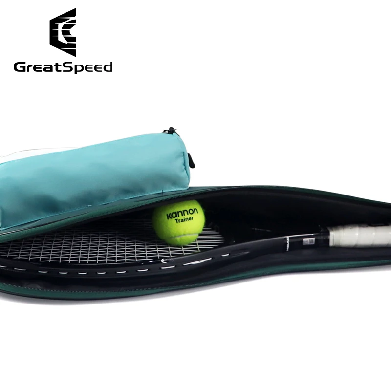 Professional Polyester Tennis Racquet Cover Waterproof RH1 Protective Velvet Bag Women Men Badminton Tennis Racket Shoulder Bags