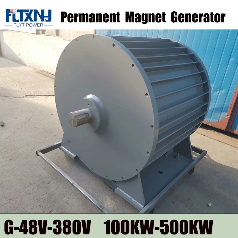 100KW 200rpm Permanent Magnet Generator 96V 110V 220V 380V 400V AC Alternators Use For Wind Turbine Water Turbine