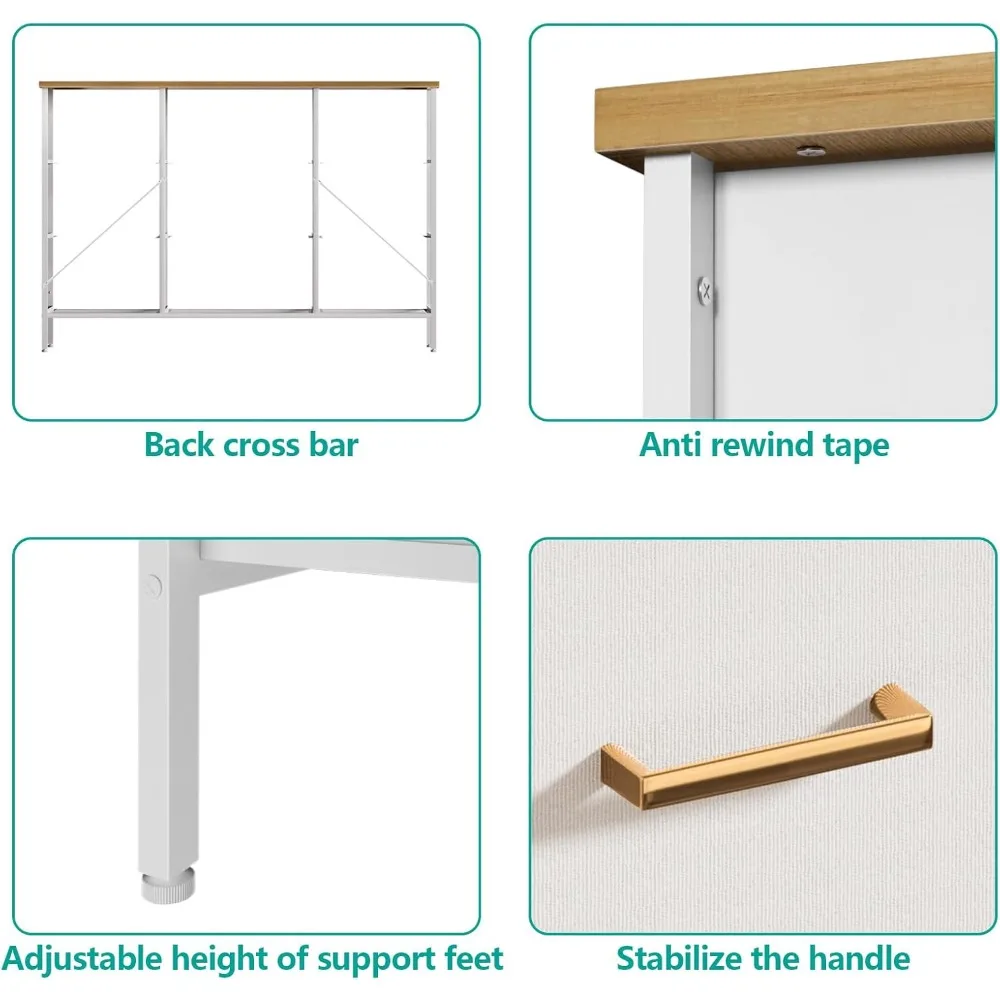 حامل تلفزيون عريض، وحدة تحكم تلفزيون حديثة، خزانة ذات 9 أدراج لغرفة النوم، خزانة تخزين قماشية، خزانة ذات أدراج للخزانة، الحضانة، Li