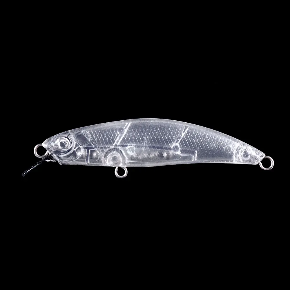 10pcs 7cm 3g blank Minnow nude baits crankbait Popper Pencil bait Unpainted Lure Bodies Fishing Gear