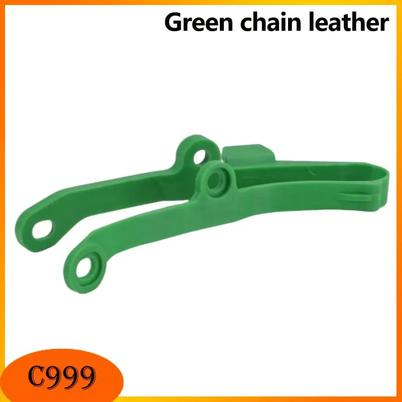 Green chain slider, off-road motorcycle rear rocker arm block, high wear resistant chain carrier, anti drop