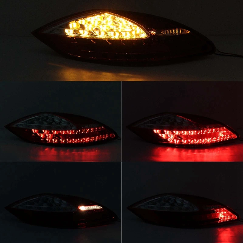 Luz traseira traseira LED para Porsche Panamera 2010-2013, lâmpada de freio, Turn Signal, peças para Panamera