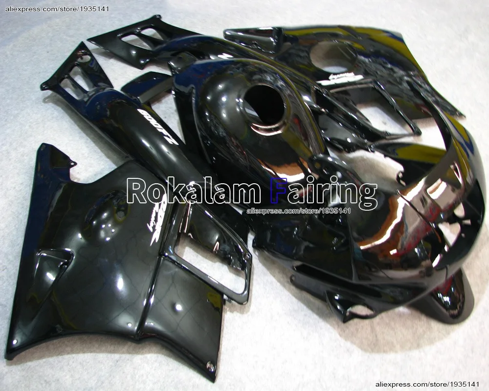 

Автомобильный обтекатель для Honda CBR600 F2 1991-1994 CBR 600 F2 91 92 93 94 CBR600F2 Черный обтекатель из АБС-пластика для мотоцикла