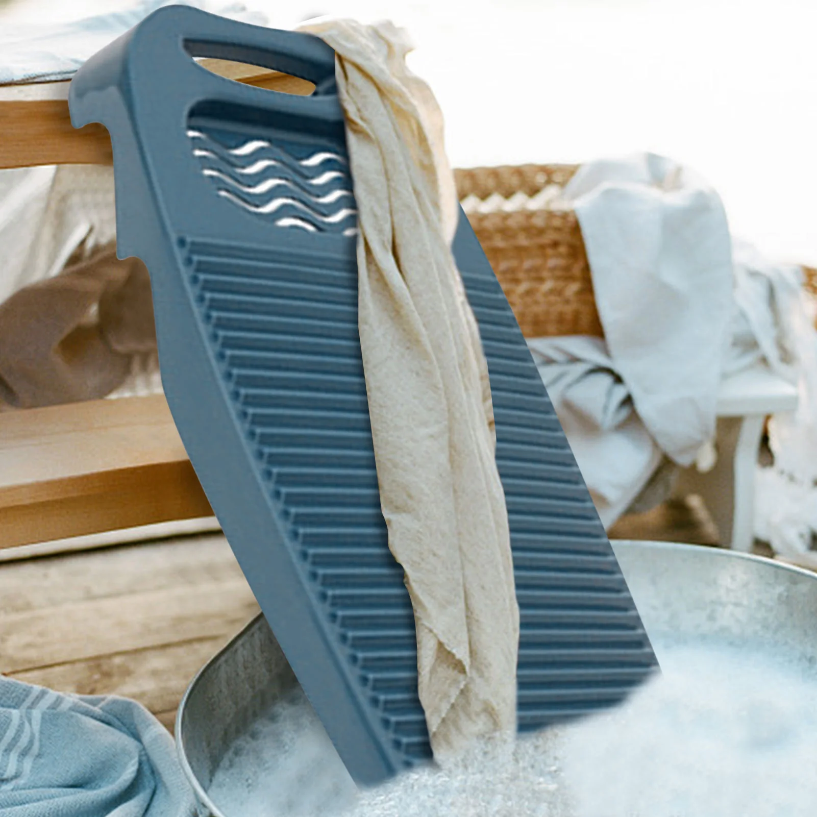 Large Washboard Hand Wash Board Washboard For Laundry Large High Toughness Laundry Board Household Thick And Non-Slip 17.7x7.8in