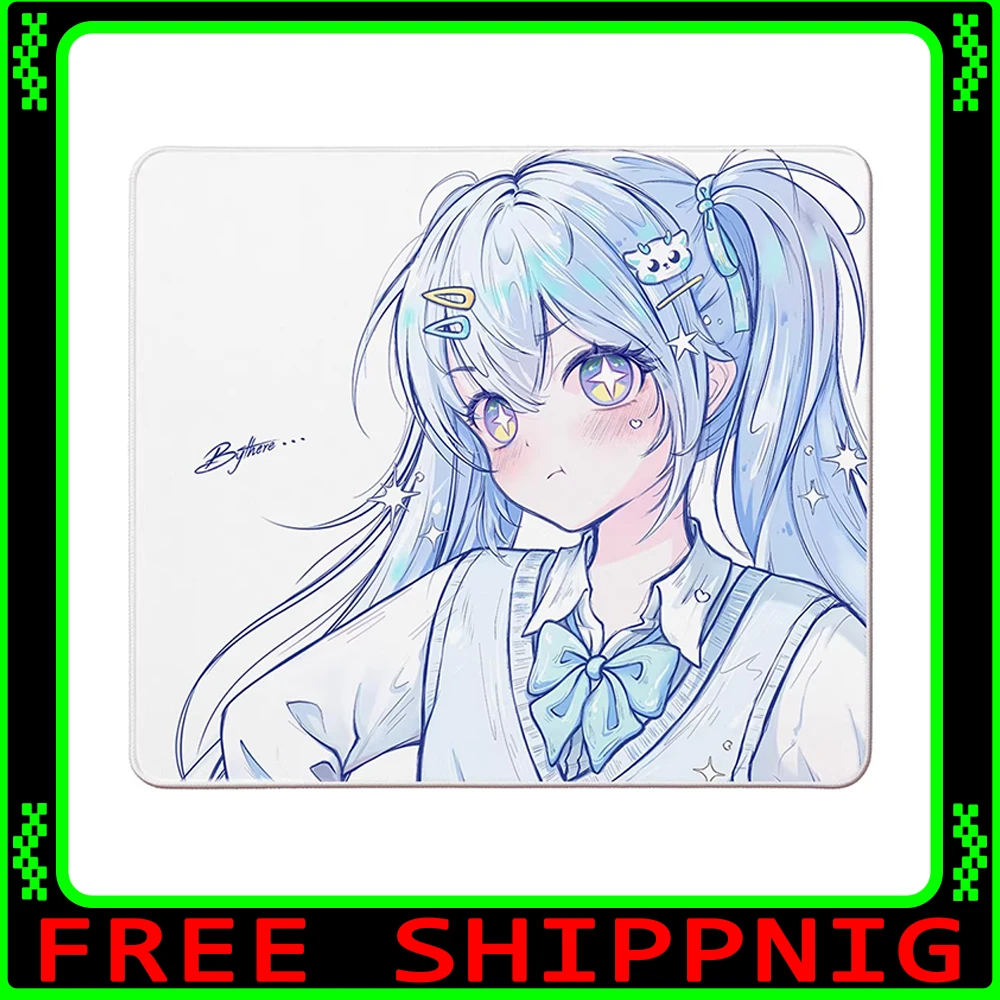 

Игровой коврик для мыши Bythere ZHIEN, средний размер, для FPS, приятный для кожи, нескользящий, для CSGO, Valorant, аксессуары для ПК, подарки