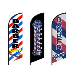 Barber Feather Flag Beach Flag Only For Hair Salon Hair Cut For Advertising Decoration Barber Shop Barberia Hair Beauty