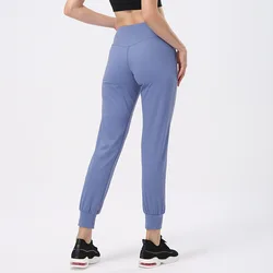 Pantaloni Casual atletici Leggings da palestra per Yoga da donna pantaloni da Jogging da allenamento con tasche sport da corsa ed esercizio fisico