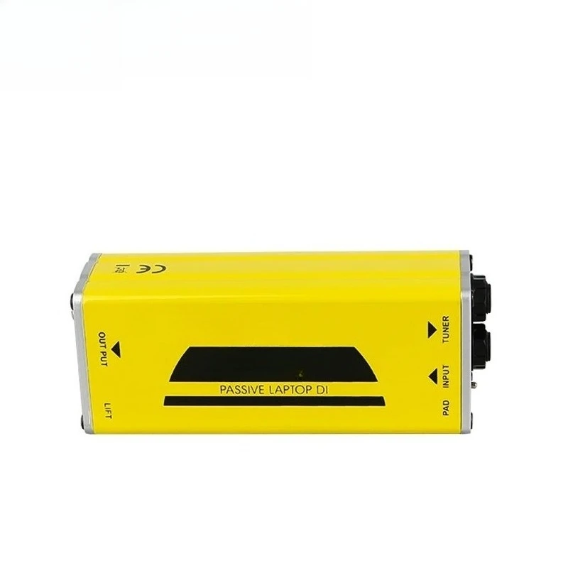 SD202 Passive Direct Box, Stereo DI Box Mono for Acoustic Guitar, Bass, Keyboard Noise Canceling