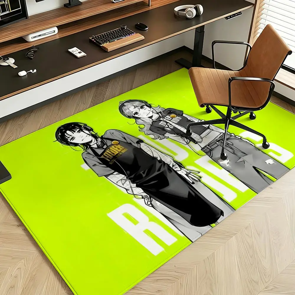 Manga T-TGSWIIWAGAA-A Floor Mat Soft Flannel Floor Mat  Suitable for Entryways, Living Rooms, Bedrooms, and Bathrooms