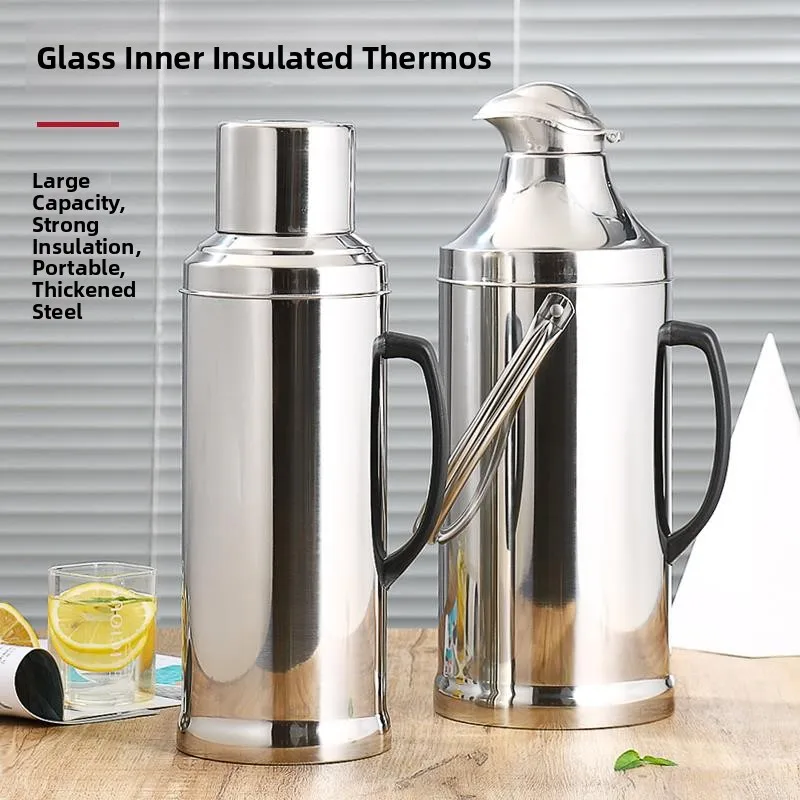 thickened-stainless-steel-home-use-hot-water-bottle-warm-water-pot-glass-inner-insulated-thermos-flask-water-bottle